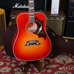 Gibson Custom Shop Dove Original Vintage Cherry Sunburst - Image 8