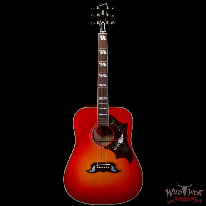 Gibson Custom Shop Dove Original Vintage Cherry Sunburst - Image 3