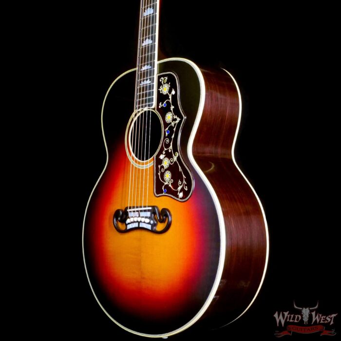 Gibson Custom Shop Historic Pre-War SJ-200 Rosewood Vintage Sunburst - Image 2