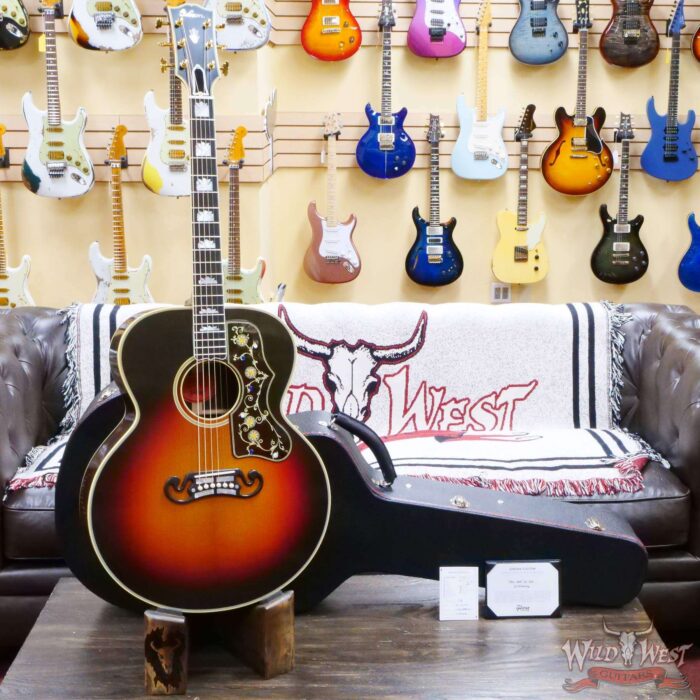 Gibson Custom Shop Historic Pre-War SJ-200 Rosewood Vintage Sunburst - Image 6