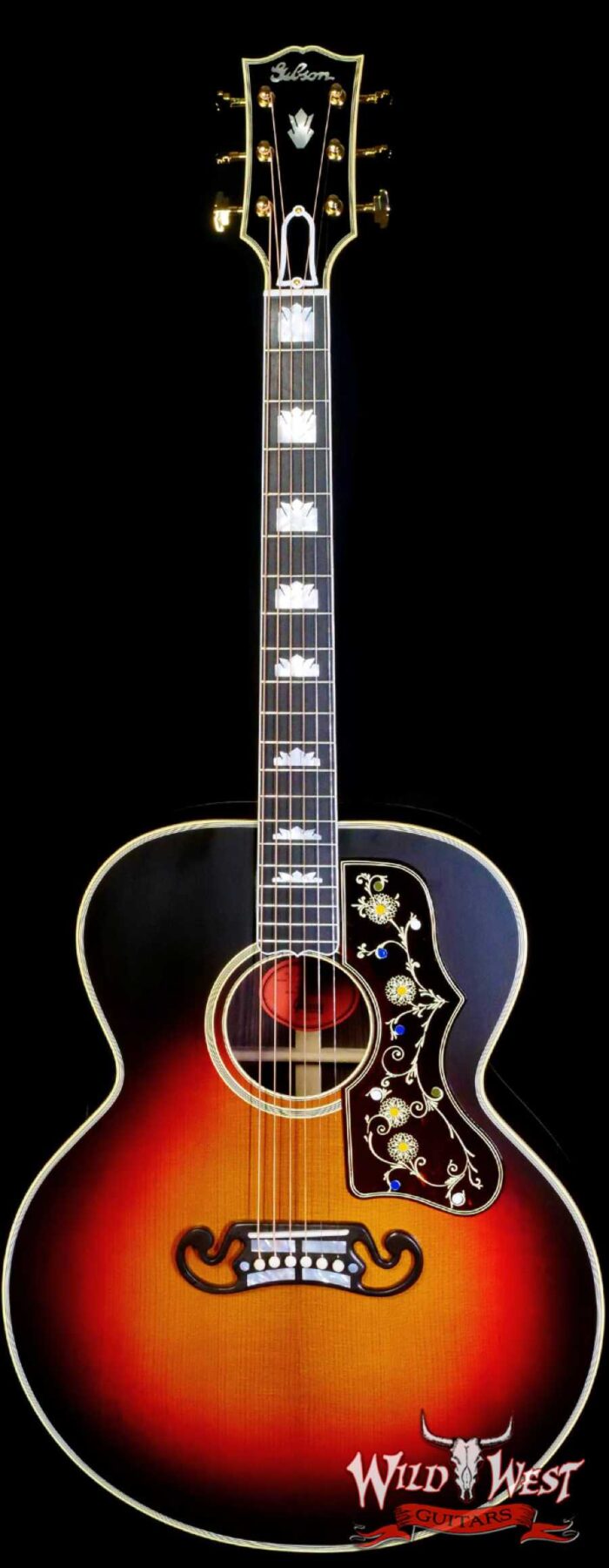Gibson Custom Shop Historic Pre-War SJ-200 Rosewood Vintage Sunburst - Image 1