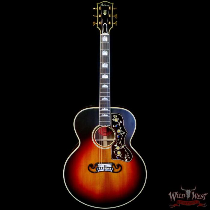 Gibson Custom Shop Historic Pre-War SJ-200 Rosewood Vintage Sunburst - Image 3