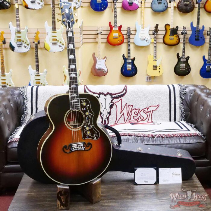 Gibson Custom Shop Historic Pre-War SJ-200 Rosewood Vintage Sunburst - Image 7