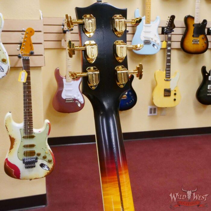 Gibson Custom Shop Historic Pre-War SJ-200 Rosewood Vintage Sunburst - Image 11