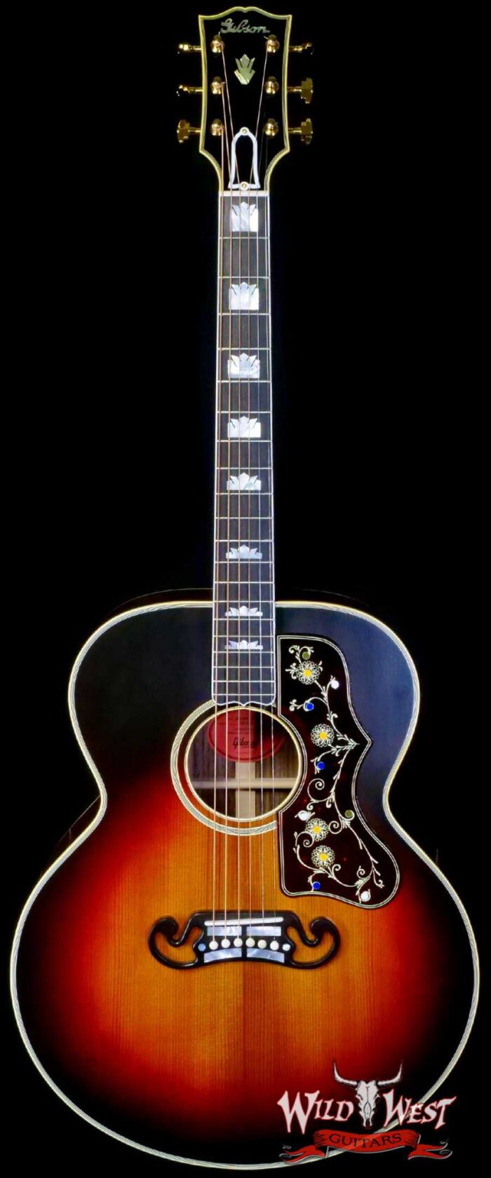 Gibson Custom Shop Historic Pre-War SJ-200 Rosewood Vintage Sunburst - Image 1