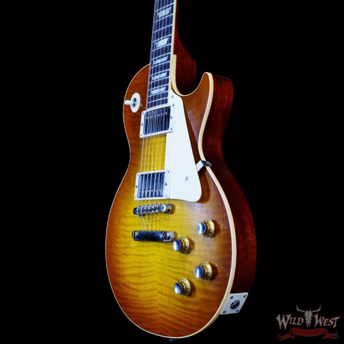 Gibson Custom Shop 1960 Les Paul Standard Reissue VOS Ice Tea Burst 8.55 LBS - Image 2
