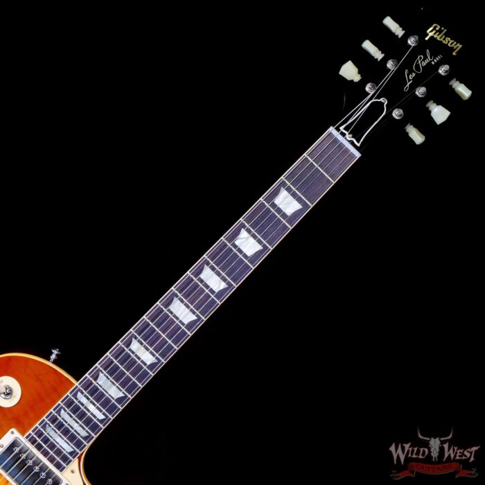 Gibson Custom Shop 1960 Les Paul Standard Reissue VOS Ice Tea Burst 8.55 LBS - Image 4