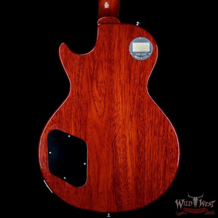 2017 Gibson Custom Shop Standard Historic Killer Flame Top R0 1960 Reissue Les Paul Gloss Vintage Dark Burst 8.25 Lbs - Image 6