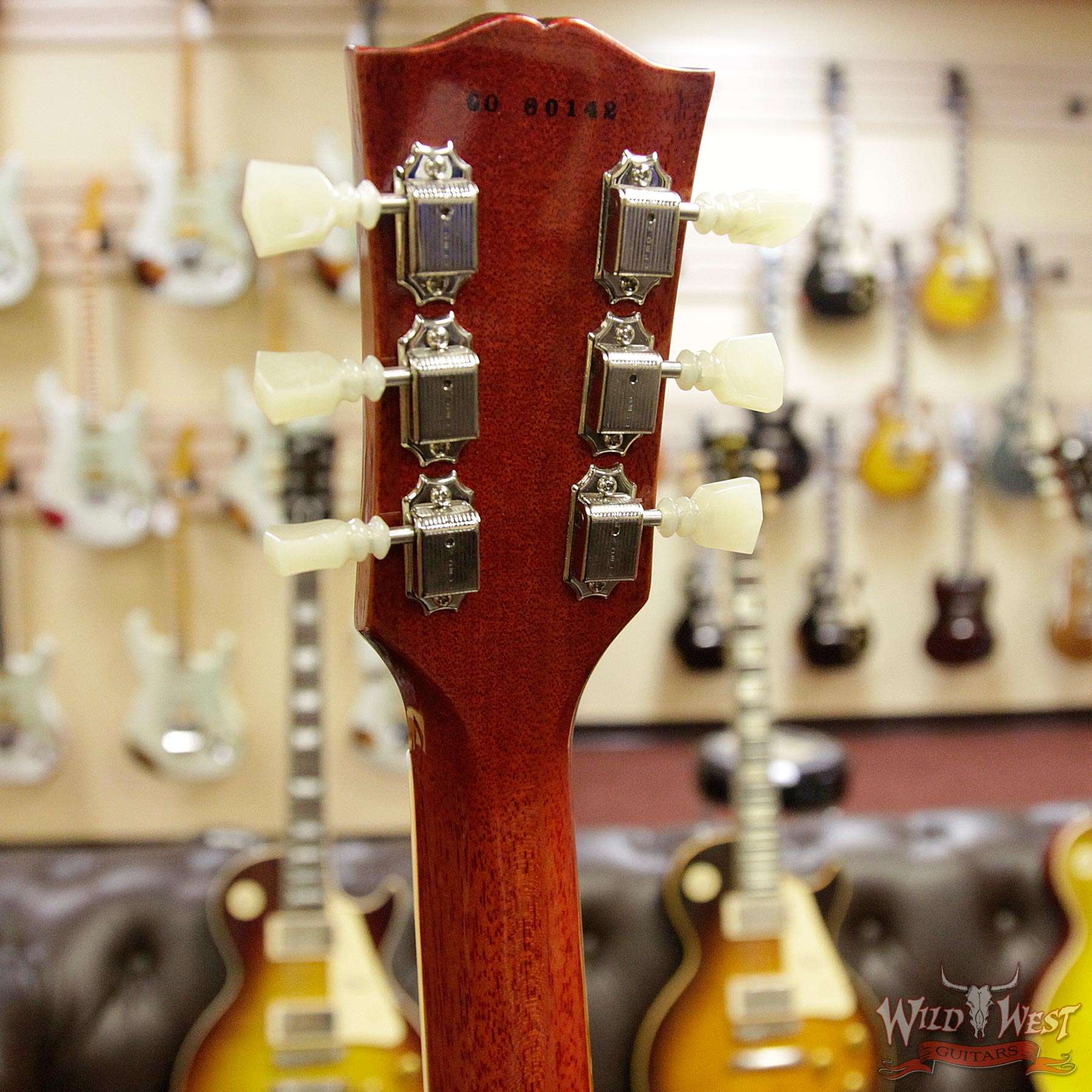 gibsoncs-r0-vintagedarkburst-g060142-hb__wwg.jpg 2017 Gibson Custom Shop Standard Historic Killer Flame Top R0 1960 Reissue Les Paul Gloss Vintage Dark Burst 8.25 Lbs - Image 9