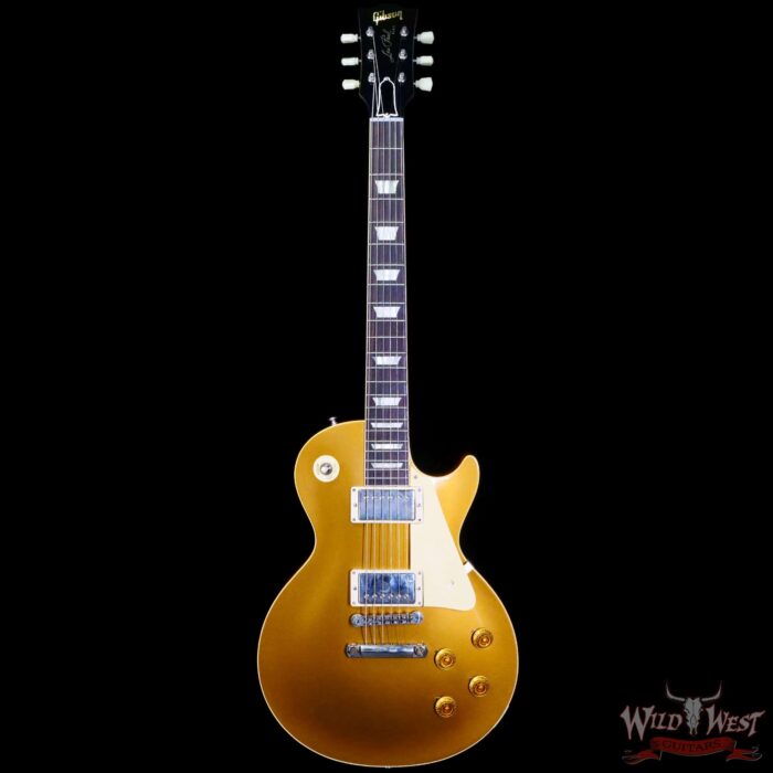 Gibson Custom Shop 1957 Les Paul Goldtop Reissue VOS Double Gold 8.85 LBS - Image 3