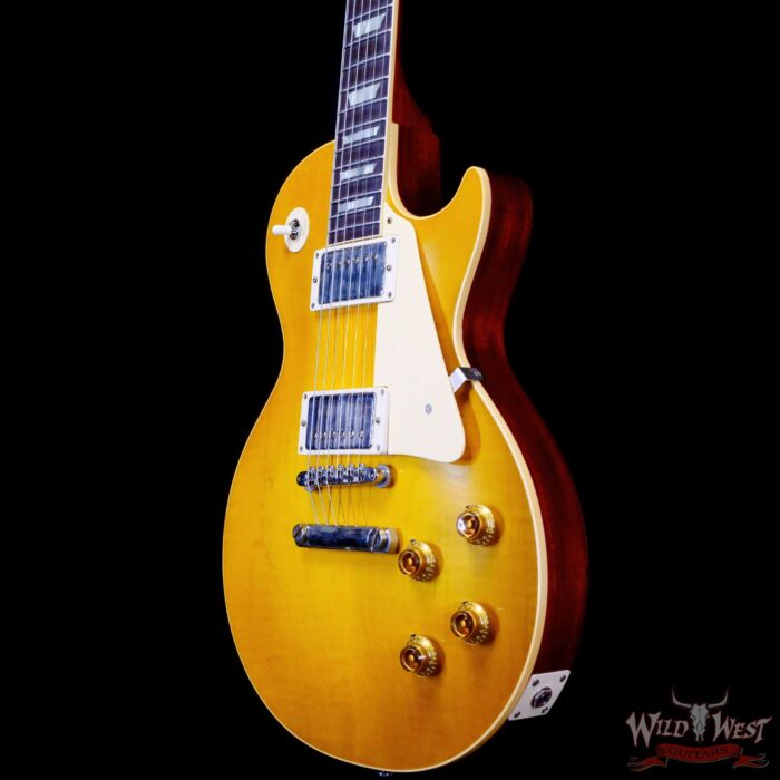 Gibson Custom Shop 1958 Les Paul Standard Reissue Lemon Burst 8.65 LBS - Image 2