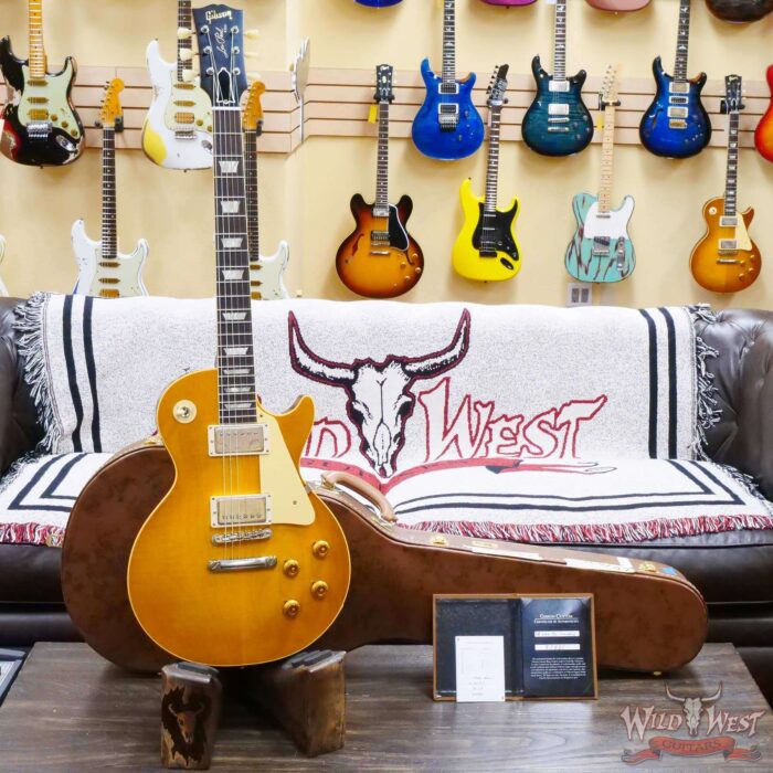 Gibson Custom Shop 1958 Les Paul Standard Reissue Lemon Burst 8.65 LBS - Image 6