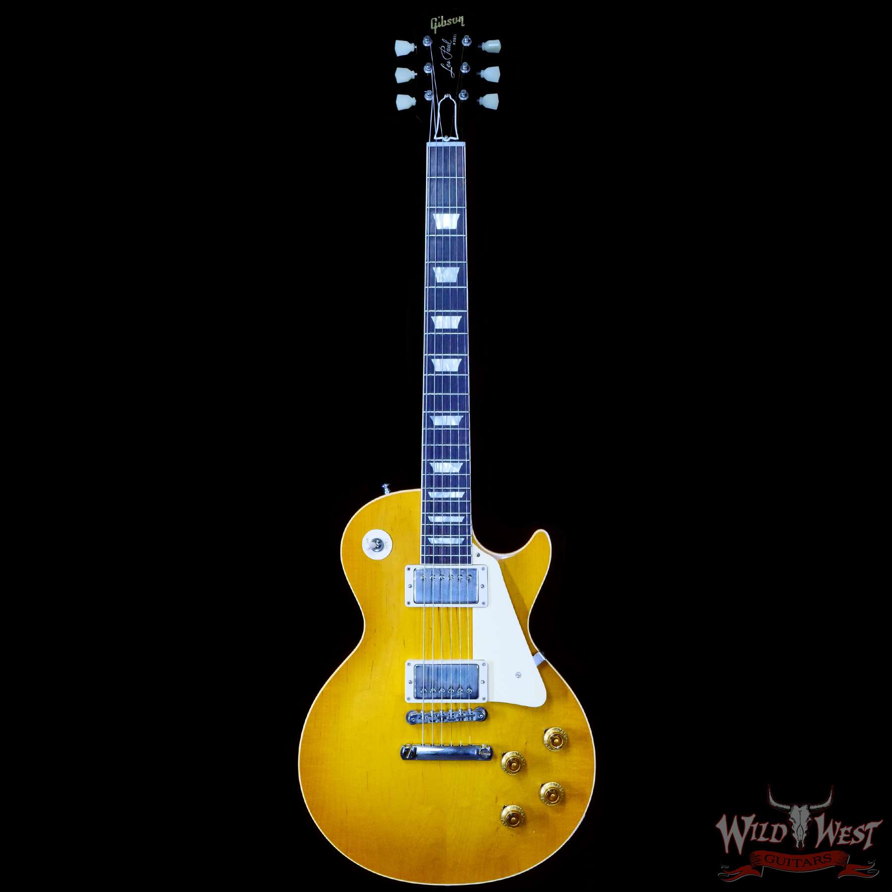 gibsoncs-r8-83938-c1__wwg-1.jpg Gibson Custom Shop 1958 Les Paul Standard Reissue Lemon Burst 8.50 LBS - Image 3