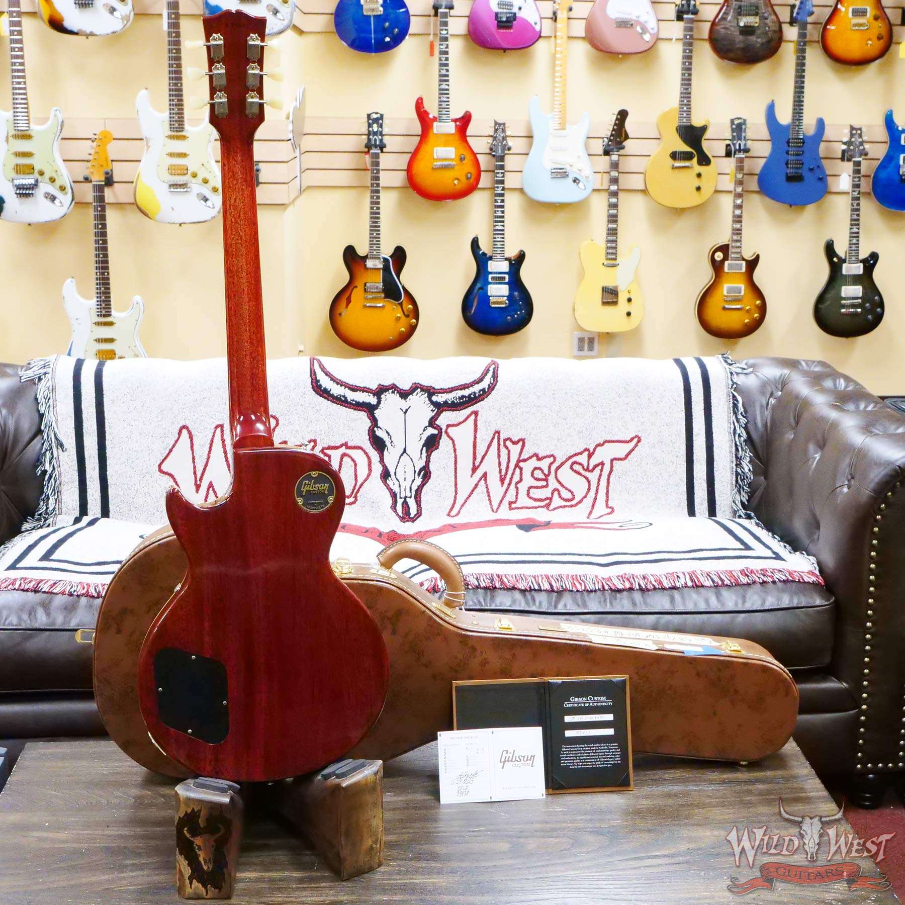 gibsoncs-r8-83938-d4__wwg-1.jpg Gibson Custom Shop 1958 Les Paul Standard Reissue Lemon Burst 8.50 LBS - Image 9