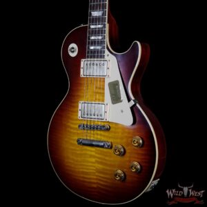 2016 Gibson Custom Shop Standard Historic Les Paul R8 1958 VOS Flame Top Bourbon Burst 8.5 Pounds - Image 2