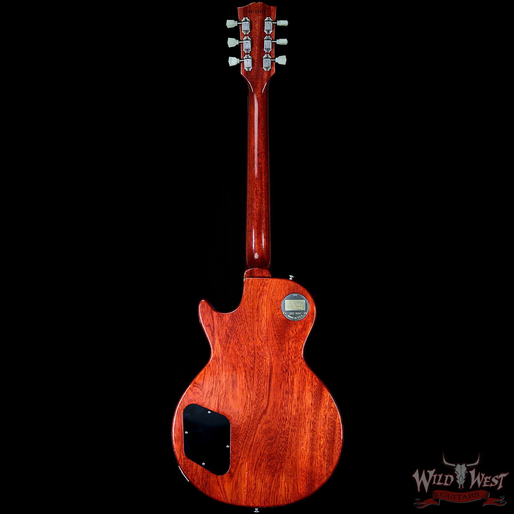 gibsoncs-r8-icetea-62115-b__wwg.jpg 2016 Gibson Custom Shop Standard Historic 1958 Reissue R8 Les Paul Aged Ice Tea 8.65 Pounds - Image 5