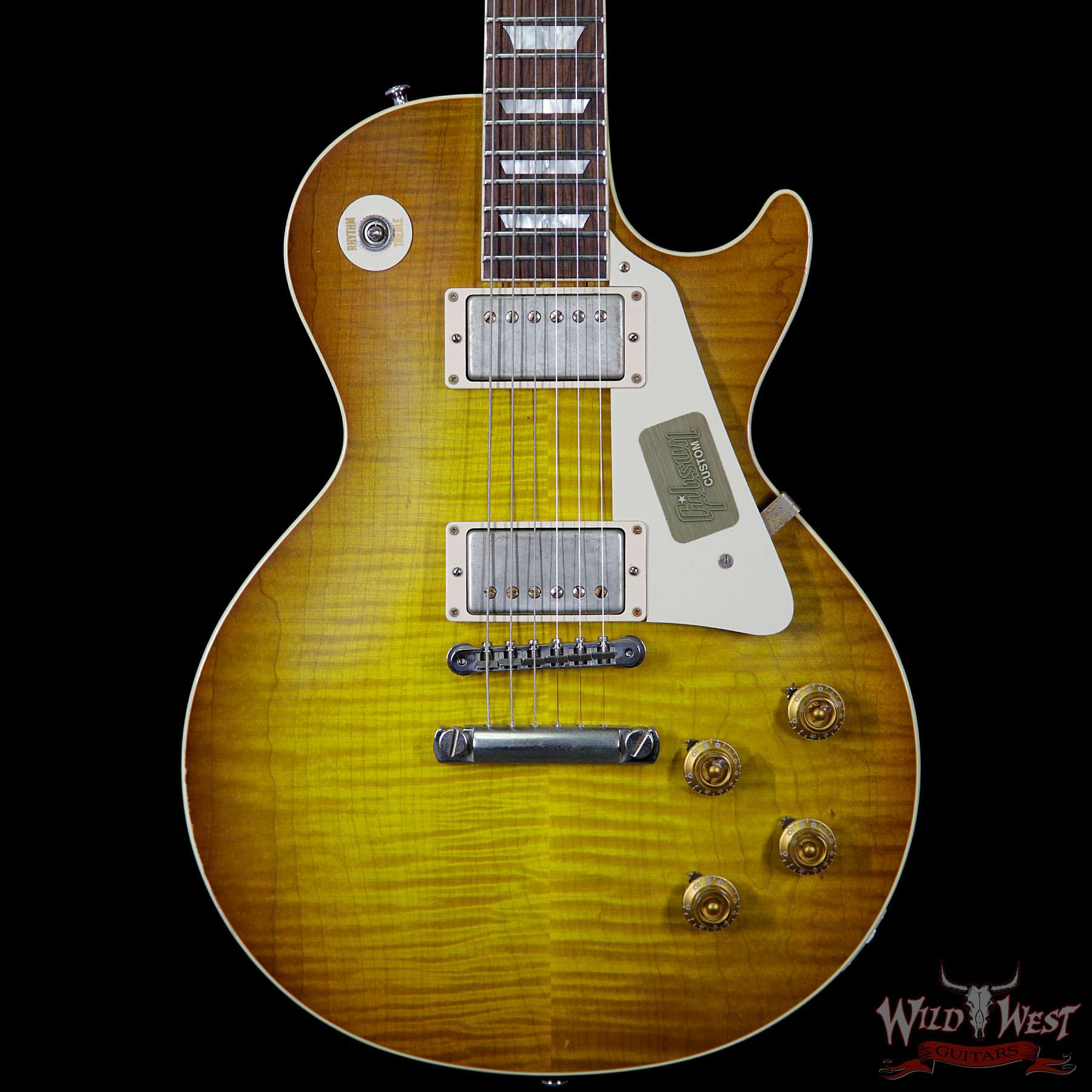 gibsoncs-r8-icetea-62115-bf__wwg.jpg 2016 Gibson Custom Shop Standard Historic 1958 Reissue R8 Les Paul Aged Ice Tea 8.65 Pounds - Image 3