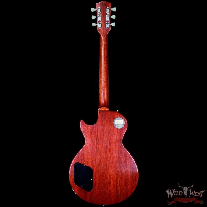 2016 Gibson Custom Shop Standard Historic 1958 Les Paul R8 Aged Flame Top Ice Tea 8.6 Pounds - Image 6