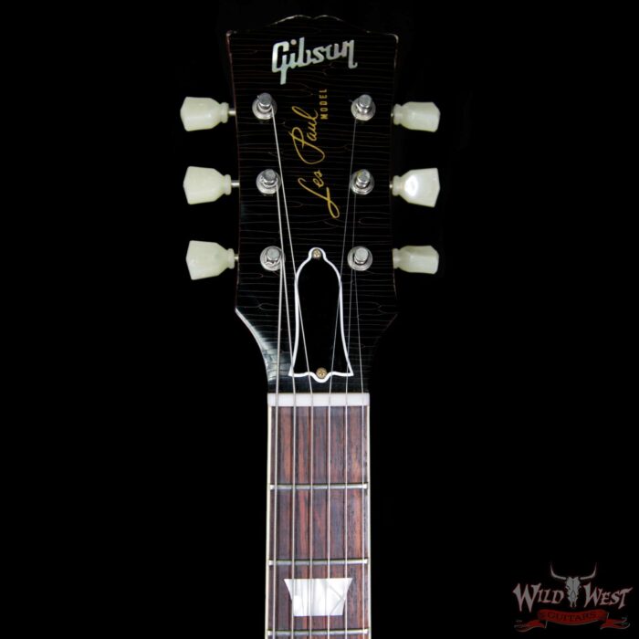 2016 Gibson Custom Shop Standard Historic 1958 Les Paul R8 Aged Flame Top Ice Tea 8.6 Pounds - Image 8