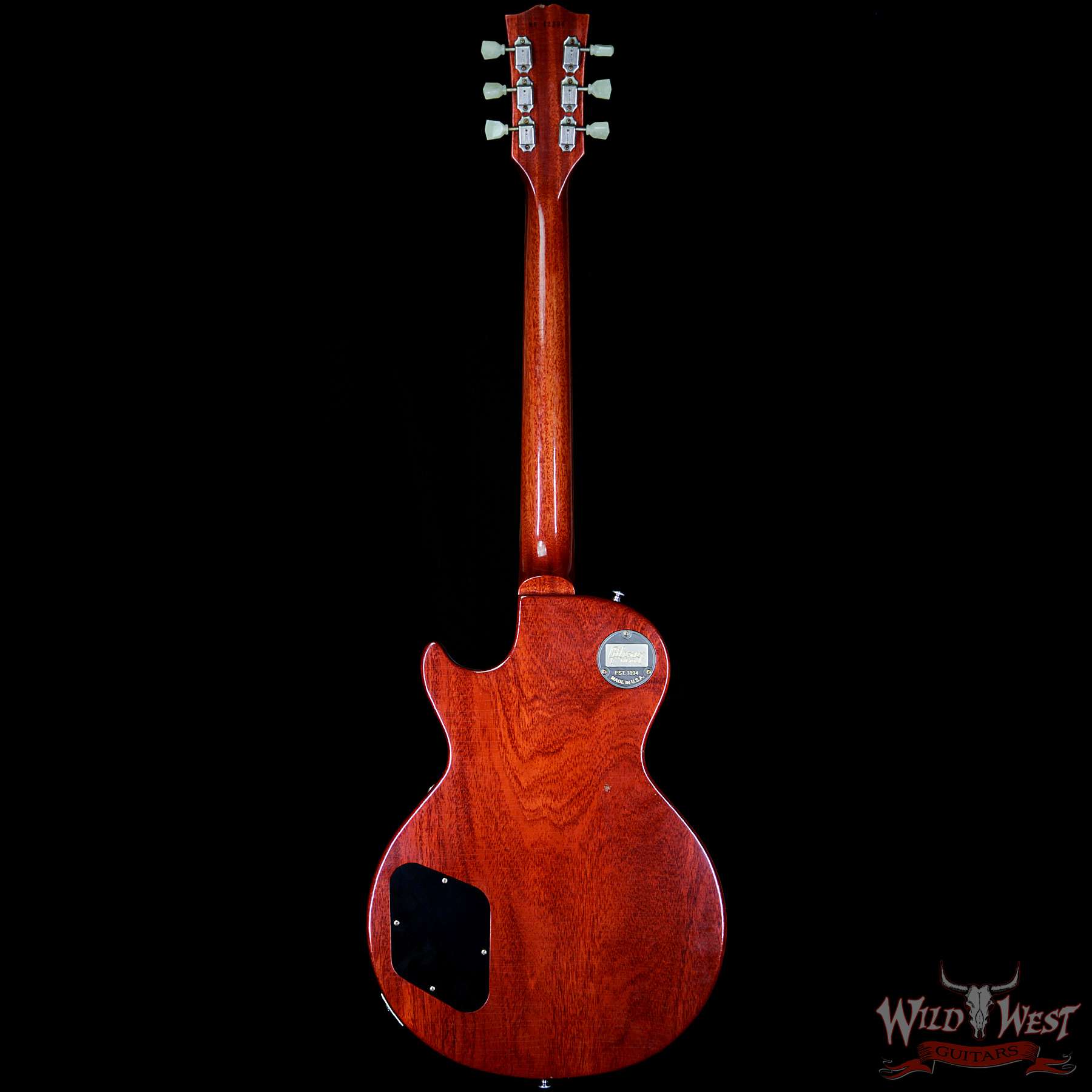 gibsoncs-r8aged-icetea-62296-b__wwg.jpg 2017 Gibson Custom Shop Standard Historic 1958 Reissue R8 Les Paul Aged Ice Tea 8.55 Pounds - Image 5