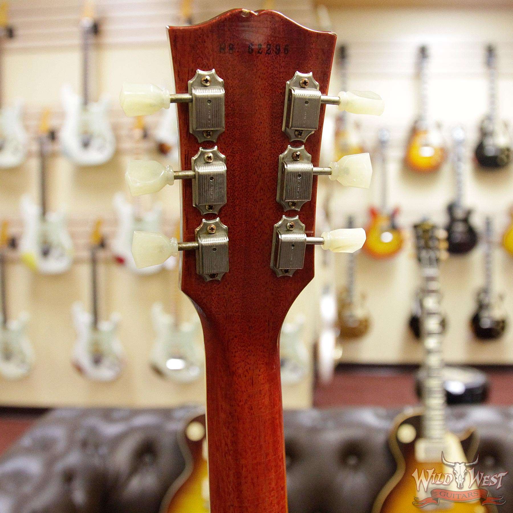 gibsoncs-r8aged-icetea-62296-hb__wwg.jpg 2017 Gibson Custom Shop Standard Historic 1958 Reissue R8 Les Paul Aged Ice Tea 8.55 Pounds - Image 9