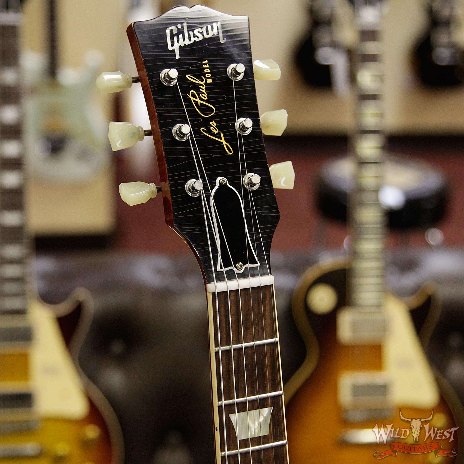 gibsoncs-r8aged-icetea-62296-hf__wwg.jpg 2017 Gibson Custom Shop Standard Historic 1958 Reissue R8 Les Paul Aged Ice Tea 8.55 Pounds - Image 7