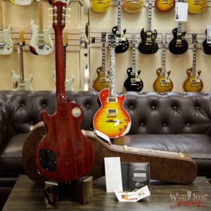 2016 Gibson Custom Shop Standard Historic Les Paul R8 1958 Gloss Flame Top Washed Cherry 8.85 Pounds - Image 15