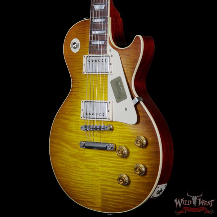 Gibson Custom Shop Standard Historic Les Paul R8 VOS Ice Tea 1958 Reissue 8.35 Pounds - Image 2