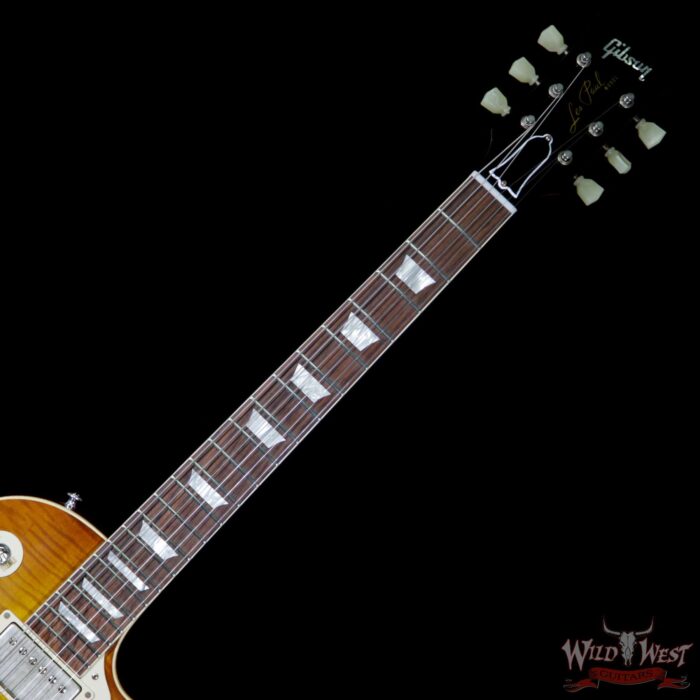 Gibson Custom Shop Standard Historic Les Paul R8 VOS Ice Tea 1958 Reissue 8.35 Pounds - Image 8