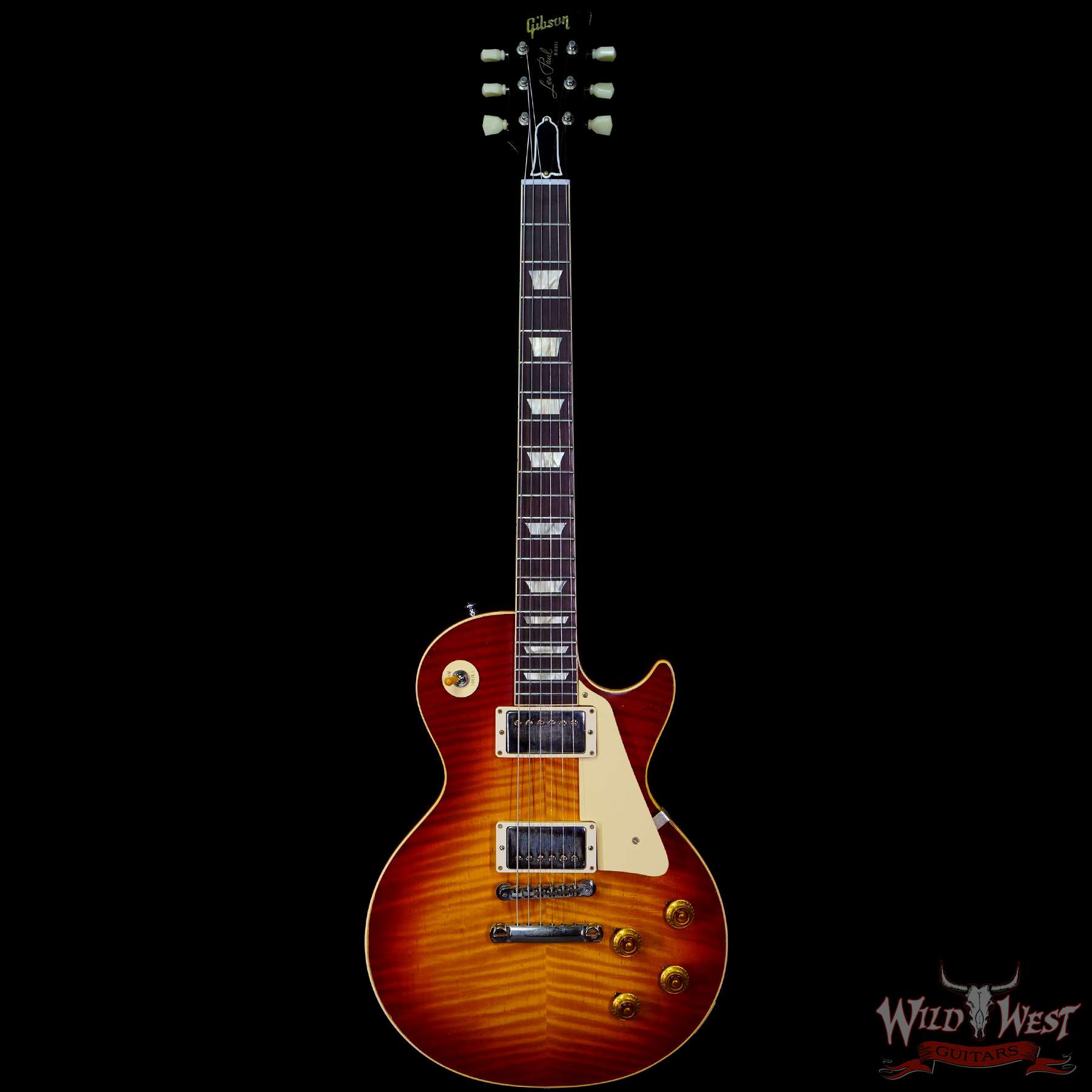 gibsoncs-r9-la-912089-c1__wwg.jpg Gibson Custom Shop 1959 Les Paul Standard Murphy Lab Light Aged Cherry Tea Burst - Image 3