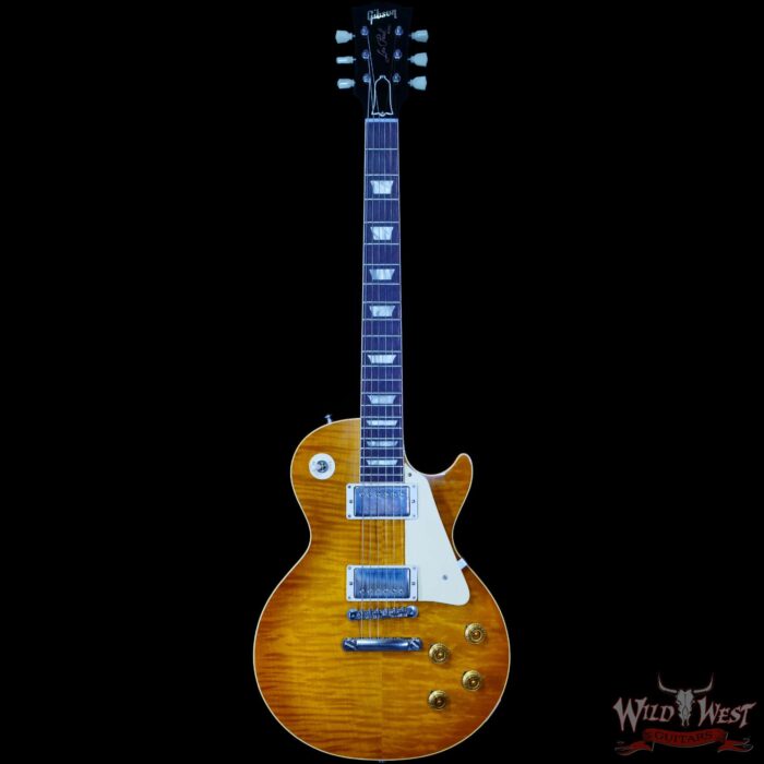Gibson Custom Shop 1959 Les Paul Standard Reissue VOS Dirty Lemon 8.40 LBS - Image 3