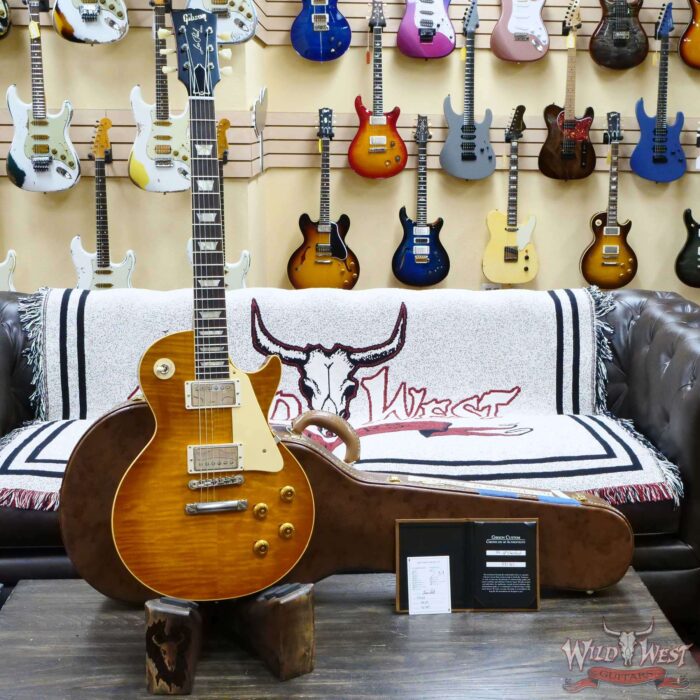 Gibson Custom Shop 1959 Les Paul Standard Reissue VOS Dirty Lemon 8.40 LBS - Image 6