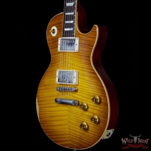 Gibson Custom Shop Historic 1959 Les Paul Aged Hand Selected Killer Top Brazilian Rosewood Board Dirty Lemon 8.40 LBS - Image 2
