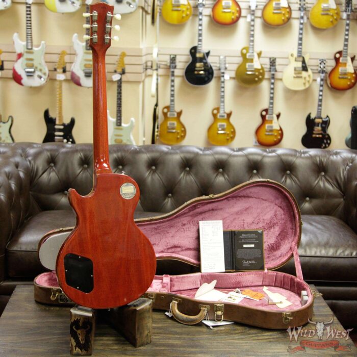 Gibson Custom Shop Historic 1959 Les Paul Aged Hand Selected Killer Top Brazilian Rosewood Board Dirty Lemon 8.40 LBS - Image 14