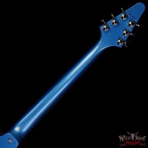 Gibson Custom Shop Richie Faulkner Flying V Custom Floyd Rose EMG Pickups Pelham Blue - Image 5