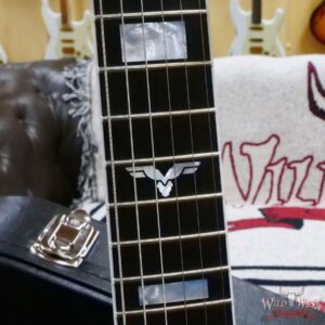 Gibson Custom Shop Richie Faulkner Flying V Custom Floyd Rose EMG Pickups Pelham Blue - Image 8