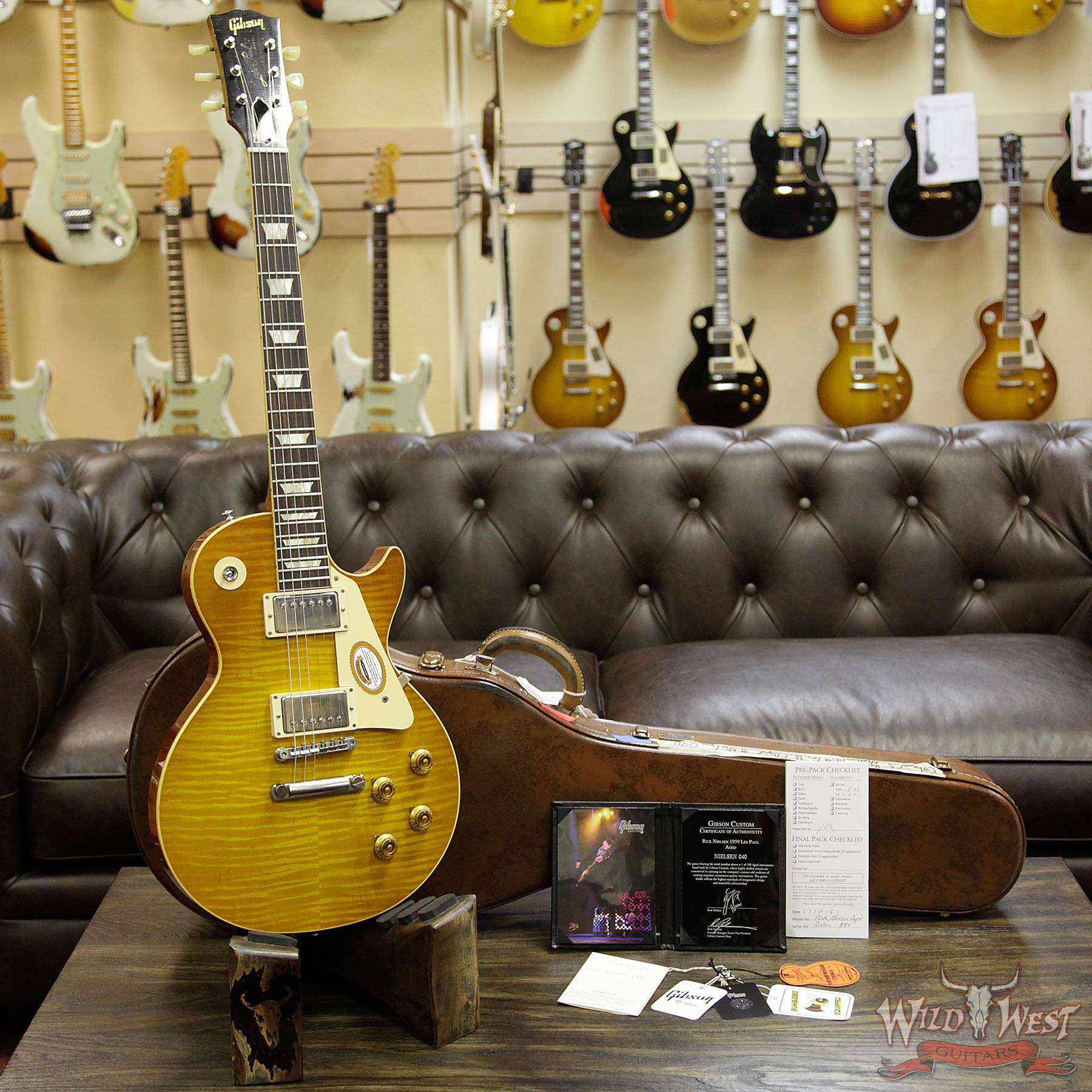 gibsoncs-ricknielson-040-d1__wwg.jpg Gibson Custom Shop True Historic Rick Nielsen’s 1959 Les Paul Replicated Aged Amber Burst - Image 12