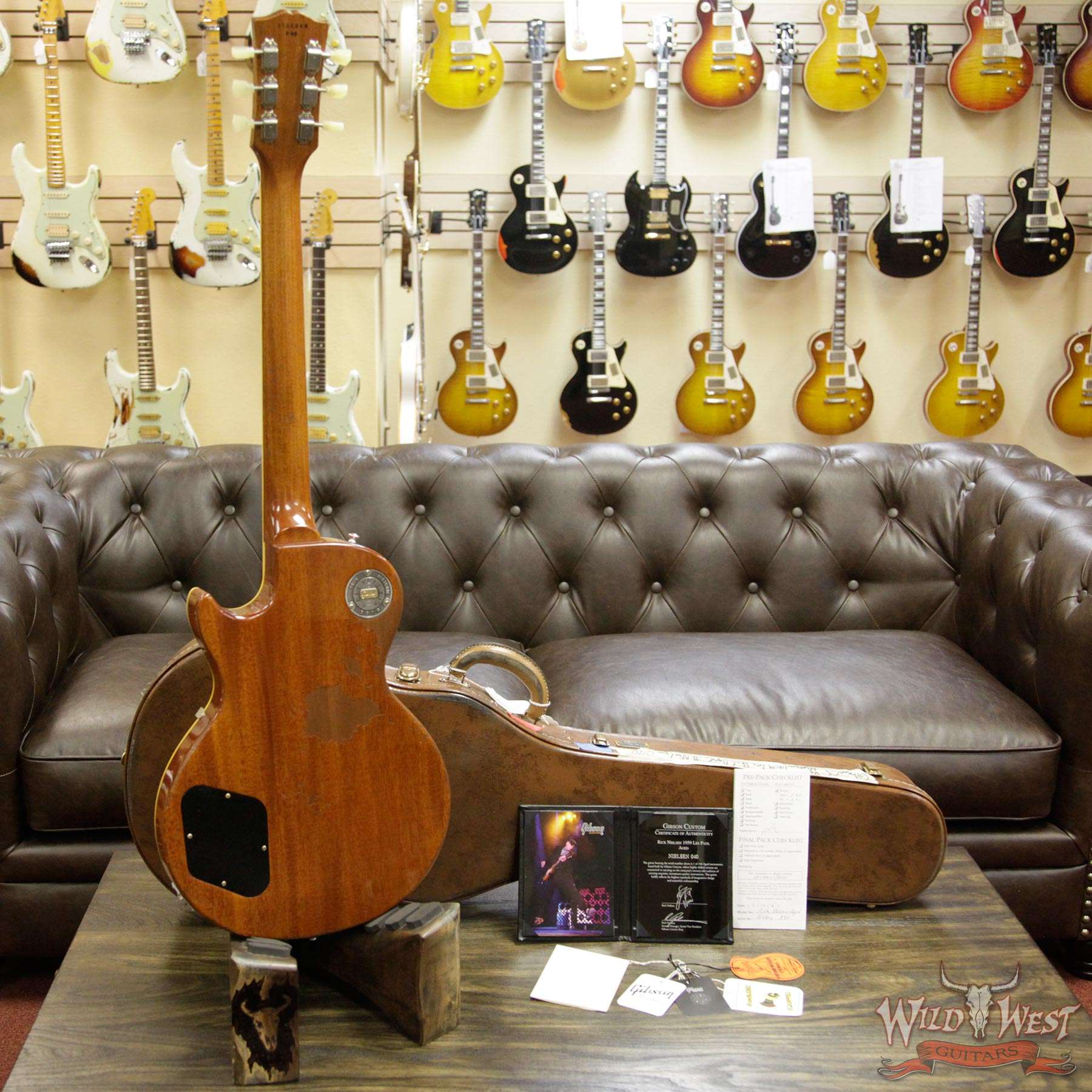 gibsoncs-ricknielson-040-d3__wwg.jpg Gibson Custom Shop True Historic Rick Nielsen’s 1959 Les Paul Replicated Aged Amber Burst - Image 14