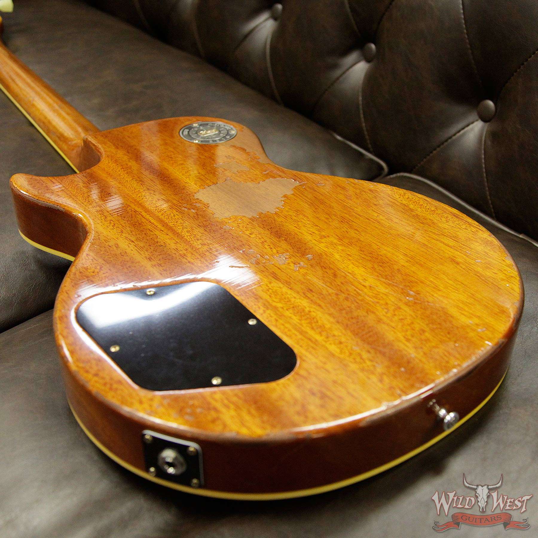 gibsoncs-ricknielson-040-d8__wwg.jpg Gibson Custom Shop True Historic Rick Nielsen’s 1959 Les Paul Replicated Aged Amber Burst - Image 19