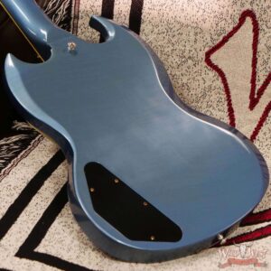 Gibson Custom Shop Murphy Lab 1964 SG Standard Maestro Vibrola Ultra Light Aged Pelham Blue - Image 11