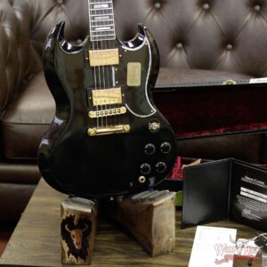 2018 Gibson Custom Shop SG Custom Ebony 6.6 Pounds Limited 1 of 300 7.7 Lbs - Image 13