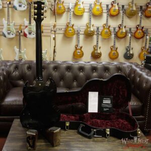 Gibson Custom Shop SG Custom 2-Pickup Ebony Fingerboard Gloss Ebony (Black) - Image 7