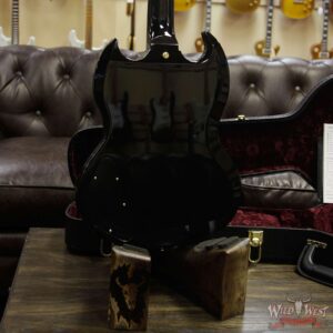 Gibson Custom Shop SG Custom 2-Pickup Ebony Fingerboard Gloss Ebony (Black) - Image 9