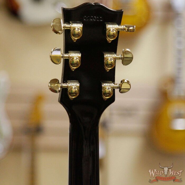 Gibson Custom Shop SG Custom 2-Pickup Ebony Fingerboard Gloss Ebony (Black) - Image 8