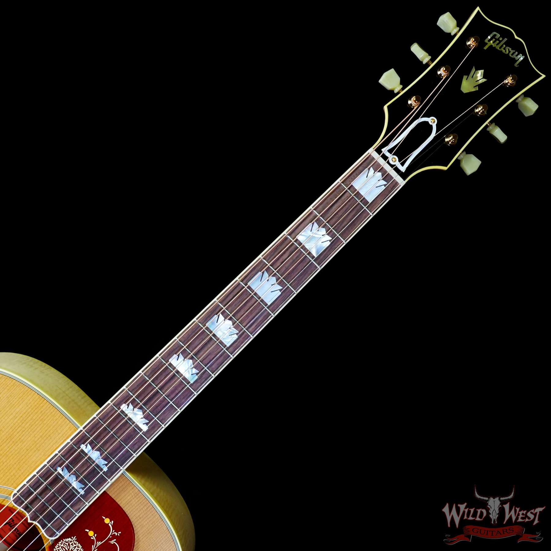 gibsoncs-sj200-20144034-c2__wwg.jpg Gibson Acoustic Custom Shop 1957 SJ-200 VOS Antique Natural - Image 4