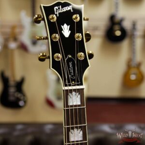 Gibson Custom Shop SJ-200 Flame Maple Side Back & Neck Rosewood Board Wildfire Burst - Image 7