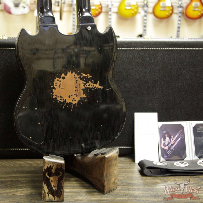 Gibson Custom Shop Slash 1966 EDS-1275 Doubleneck Signed Aged #77 of 125 - Image 12