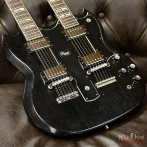 Gibson Custom Shop Slash 1966 EDS-1275 Doubleneck Signed Aged #77 of 125 - Image 8