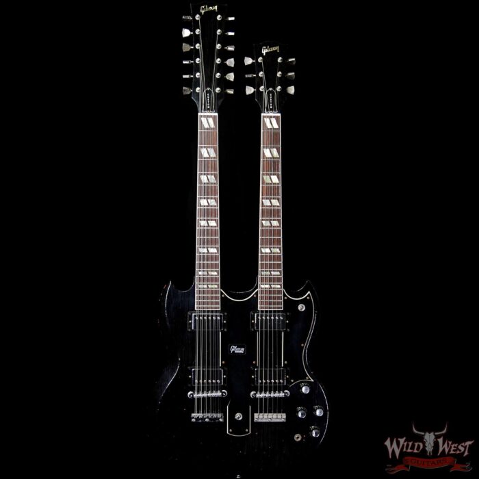 Gibson Custom Shop Slash 1966 EDS-1275 Doubleneck Signed Aged #77 of 125 - Image 3