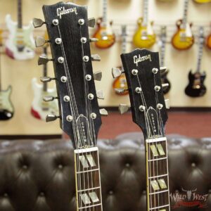 Gibson Custom Shop Slash 1966 EDS-1275 Doubleneck Signed Aged #77 of 125 - Image 6